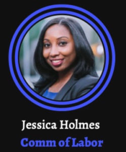 Jessica Holmes for NC Commisioner of Labor