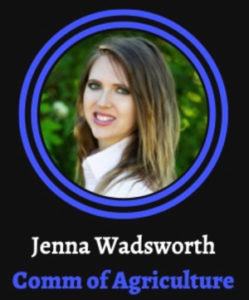 Jenna Wadsworth for NC Commisioner of Agriculture