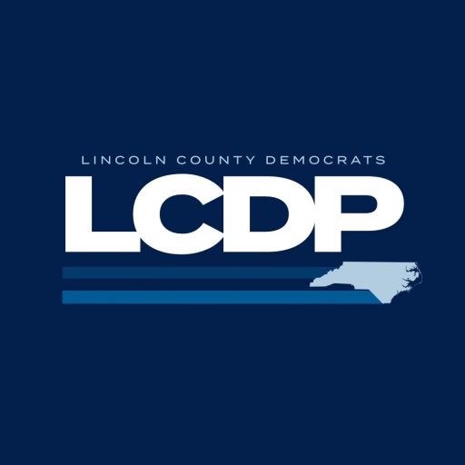 Lincoln County Democratic Party logo dark cropped